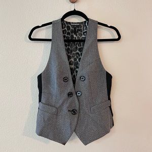 Express Suit Vest - Grey
